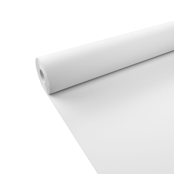 Papier-Tischdeckenrollen, 1 m x 100 m, weiss / blanc