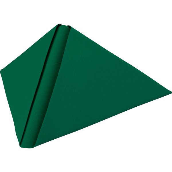 Dunilin-Servietten, 40 x 40 cm, jägergrün / vert chasseur