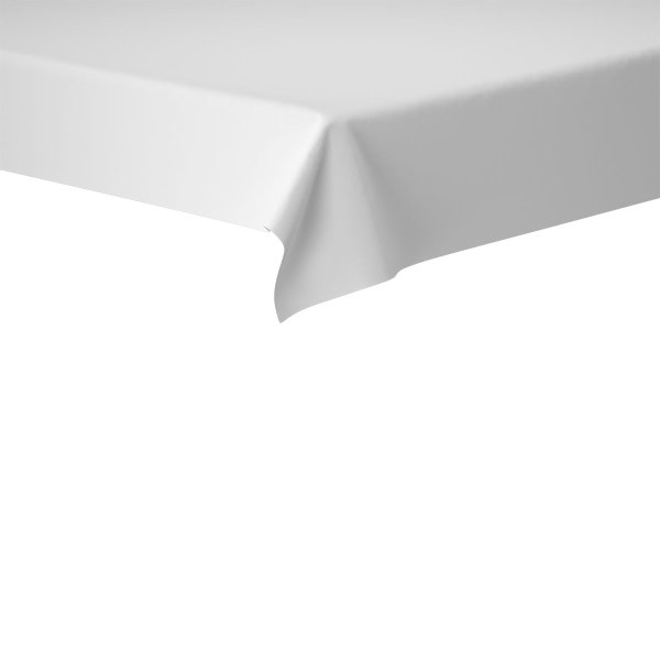 Evolin-Tischdecken, 127 x 127 cm, weiss / blanc