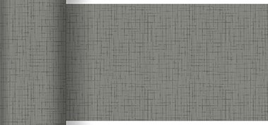 Tischläufer Papier, Granitgrau, 0.15 x 20 m
