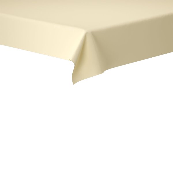 Evolin-Tischdecken, 127 x 127 cm, cream