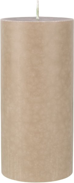 Stumpenkerze, sand, 15 x ø 7 cm, ca. 45 Std.
