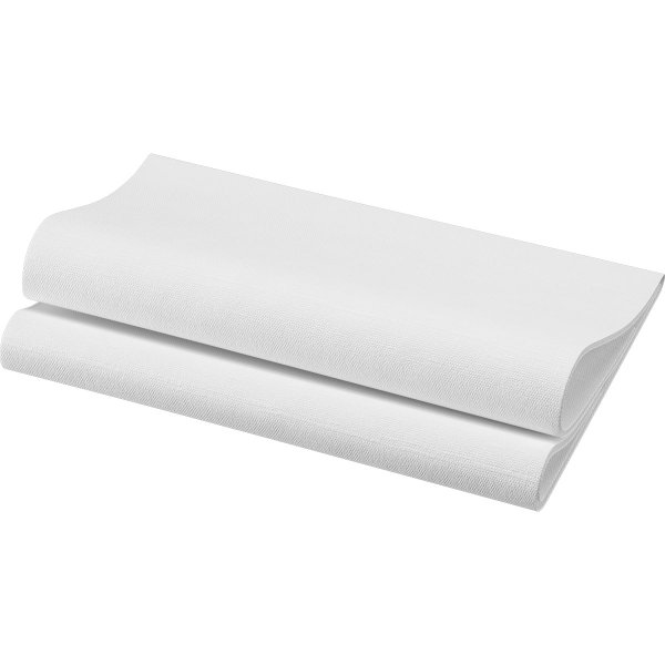 Bio-Dunisoft-Servietten, 40 x 40 cm, weiß / blanc, Papierverp.