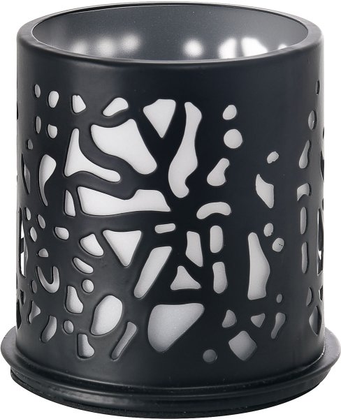 Kerzenhalter Twine, 75 x 75 mm, schwarz, Metall / noir, métal