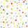Papierservietten, bunt, 24 x 24 cm, Birthday Confetti 1 x 20 Stk. (20 Stk.)
