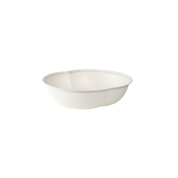 Bagasse Schale, Weiss, 5 dl, "Atlantis" 1 x 50 Stk. (50 Stk.)