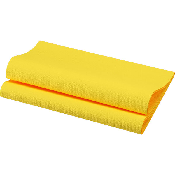 Papierservietten Bio Dunisoft, gelb, 40 x 40 cm 1 x 60 Stk. (60 Stk.)