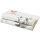 Papierservietten Bio Dunisoft, Weiss, Braun, 40 x 40 cm, Wood & Deer, 1 x 60 Stk. (60 Stk.)