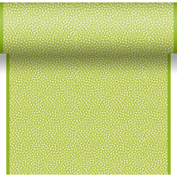 Tischset, Tischläufer, Tête-à-Tête Papier, Kiwi 40 x 480 cm, Playful Dots Kiwi 1 Stk.