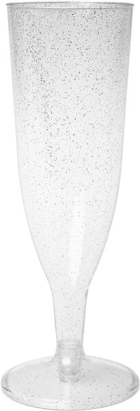 Plastik Champagnergläser, brilliance, 13,5 cl 1 x 8 Stk. (8 Stk.)