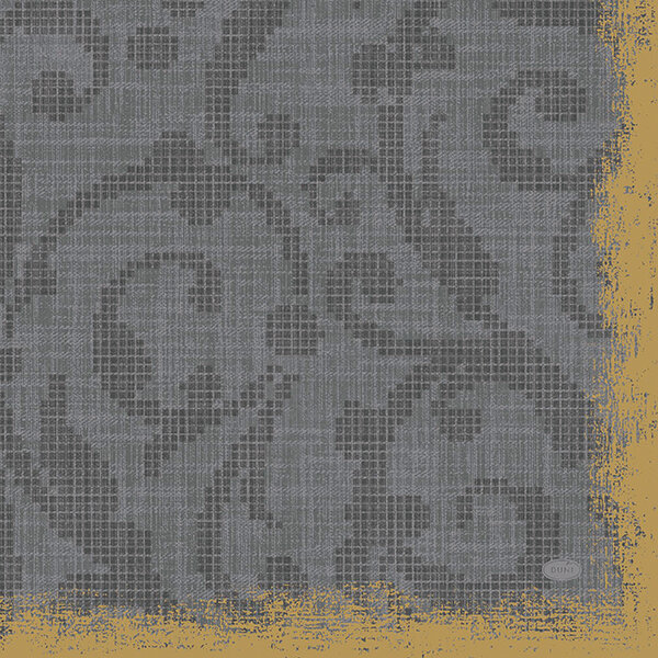 Papierservietten, Grau, 40 x 40 cm, Festive Granite Grey 1 x 12 Stk. (12 Stk.)