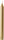 Tischkerze, Gold, 25 x ø 2,2 cm, ca. 9 Stunden 1 x 4 Stk. (4 Stk.)