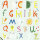 Papierservietten, bunt, 33 x 33 cm, Alphabet 1 x 20 Stk. (20 Stk.)