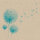 Papierservietten, Beige, Blau, 33 x 33 cm, Fly away 1 x 25 Stk. (25 Stk.)