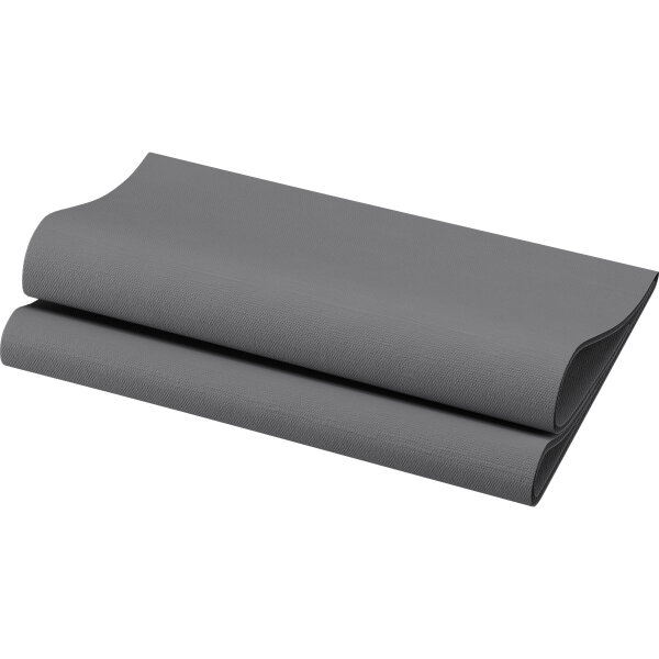 Papierservietten Bio Dunisoft, granitgrau, 40 x 40 cm 1 x 60 Stk. (60 Stk.)