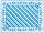 Tischset Papier, Blau, Weiss, 30 x 40 cm, 100 Stk. 1 x 100 Stk. (100 Stk.)