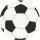 Silhouettes Papierservietten, Weiss, Schwarz, 33 x 33 cm, Football 1 x 12 Stk. (12 Stk.)