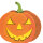 Papierservietten, Orange, 33 x 33 cm, Halloween Pumpkin 1 x 12 Stk. (12 Stk.)