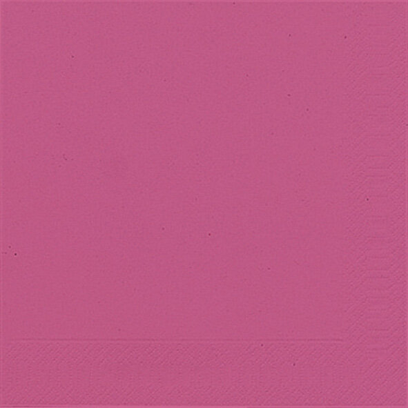 Papierservietten, Pink, 33 x 33 cm 1 x 20 Stk. (20 Stk.)
