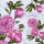 Zelltuch-Servietten, bunt, 33 x 33 cm, Lovely peonies 1 x 20 Stk. (20 Stk.)