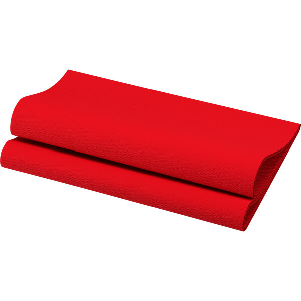 Papierservietten Bio Dunisoft, rot, 40 x 40 cm 6 x 60 (360 Stk.)