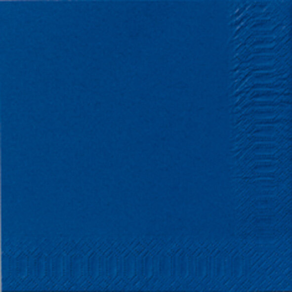 Papierservietten, Dunkelblau, 24 x 24 cm 12 x 20 Stk. (240 Stk.)