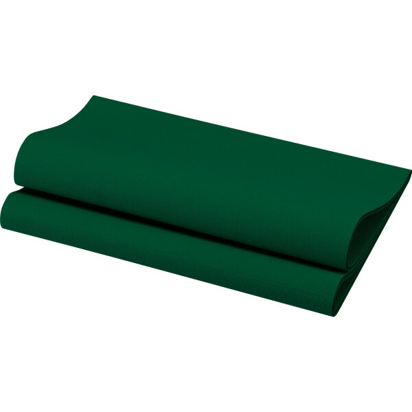 Papierservietten Bio Dunisoft, jägergrün, 40 x 40 cm 6 x 60 (360 Stk.)