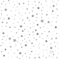 Papierservietten, Grau, Weiss, 33 x 33 cm, Silver...