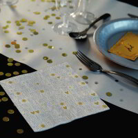 Papierservietten, Gold, 33 x 33 cm 12 x 20 Stk. (240 Stk.)