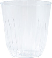 Plastikbecher, transparent, 25 cl, Diamonds 15 x 15 Stk....