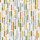 Papierservietten, bunt, 33 x 33 cm, Cabana Stripe 1 x 20 Stk. (20 Stk.)