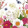 Papierservietten, bunt, 24 x 24 cm, Spring Moment 1 x 20 Stk. (20 Stk.)