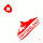 Papierservietten Bio Dunisoft, Rot, Weiss, 40 x 40 cm, Swiss 1 x 60 Stk. (60 Stk.)