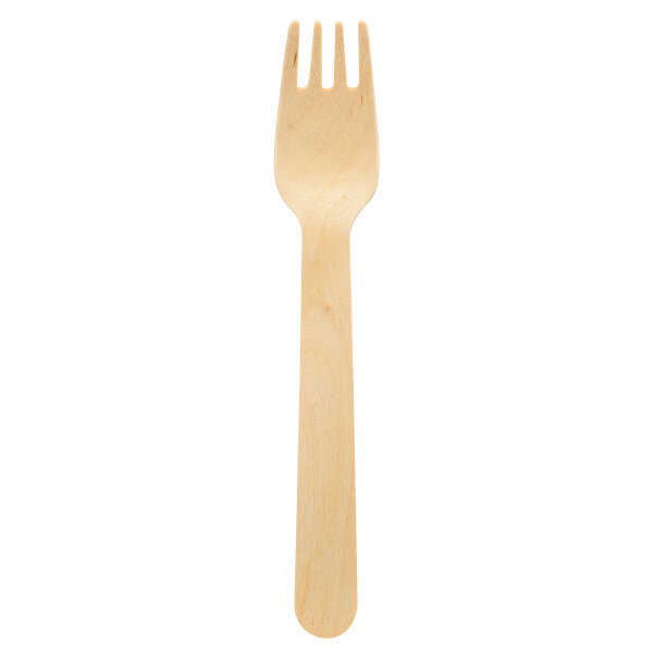 Bio Gabeln, gewachst, 16 cm 1 x 10 Stk. (10 Stk.)