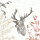 Classic-Serviette, Zelltuch, Weiss, Grau, 40 x 40 cm, Wood & Deer 1 x 50 Stk. (50 Stk.)