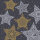 Papierservietten, Schwarz, Weiss, 33 x 33 cm, Snowstars Black 12 x 20 Stk. (240 Stk.)