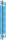 Tischtuchrolle, Blau, Weiss, 1.18 x 10 m 1 x 1 Stk. (1 Stk.)