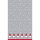 Tischdecke Dunicel, Grau, Weiss, 138 x 220 cm, Winter Flakes Tomte 1 Stk.