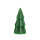 Dekorative Kerze Noel Tree, Dunkelgrün, 108 x ø 53 mm, ca. 9 Std.