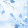 Papierservietten Bio Dunisoft, Weiss, Blau, 40 x 40 cm, Frosted Winter 1 x 60 Stk. (60 Stk.)