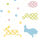 Papierservietten, bunt, 24 x 24 cm, Bunnies & Eggs 1 x 20 Stk. (20 Stk.)