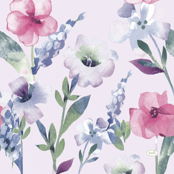 Papierservietten, bunt, 33 x 33 cm, Everbloom 1 x 20 Stk. (20 Stk.)
