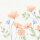Bio Dunisoft Servietten, bunt, 40 x 40 cm, Bunny Bloom 1 x 60 Stk. (60 Stk.)