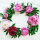 Papierservietten, bunt, 33 x 33 cm, Blossom Wreath 1 x 20 Stk. (20 Stk.)