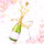 Papierservietten, Rosa, Weiss, 33 x 33 cm, Hearts Bubbles 1 x 20 Stk. (20 Stk.)