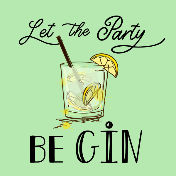 Papierservietten, Hellgrün, 33 x 33 cm, Party Gin 1 x 20 Stk. (20 Stk.)
