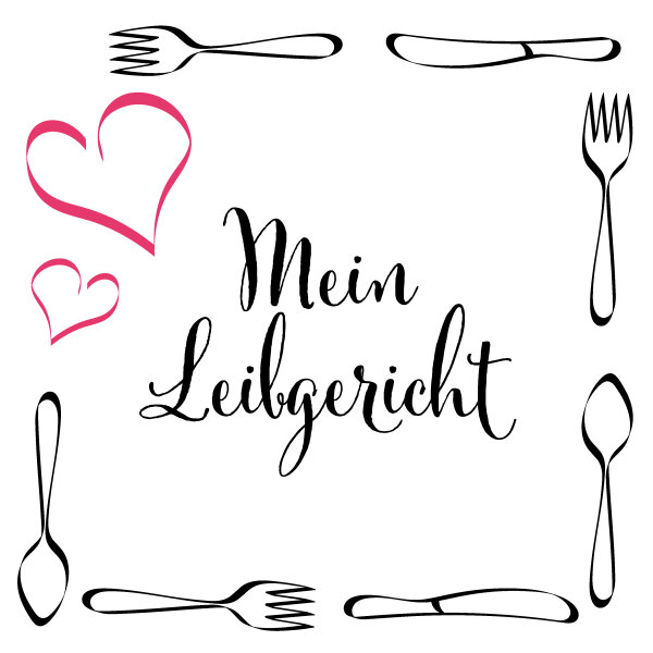 Zelltuch-Servietten, Weiss, Schwarz, 33 x 33 cm, Leibgericht 1 x 20 Stk. (20 Stk.)