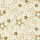 Papierservietten, Crème, Gold, 40 x 40 cm, Holiday Star Cream 12 x 12 Stk. (144 Stk.)