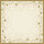 Mitteldecke Papier, Créme, Gold, 84 x 84 cm, Holiday Star Cream 1 Stk.