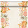 Tischläufer, Tête-à-Tête, Beige, Orange, 0.40 x 24 m, Spicy Pumpkin 1 Stk.